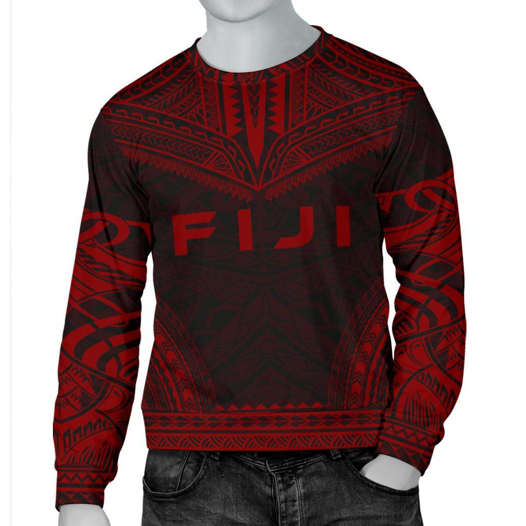Fiji Sweater - Polynesian Chief Red Version - Polynesian Pride