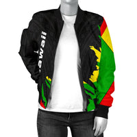 Hawaii Women's Bomber Jacket - Wrap Style - Polynesian Pride