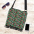 Hawaii Tropical Monstera Leaf Green Mix Crossbody Boho Handbag - Polynesian Pride