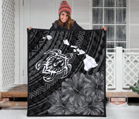 Hawaii Sea Turtle Is Swimming Toward Premium Quilt - Polynesian Pride