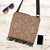 Polynesian Tribal Crossbody Boho Handbag Grow And White - Polynesian Pride