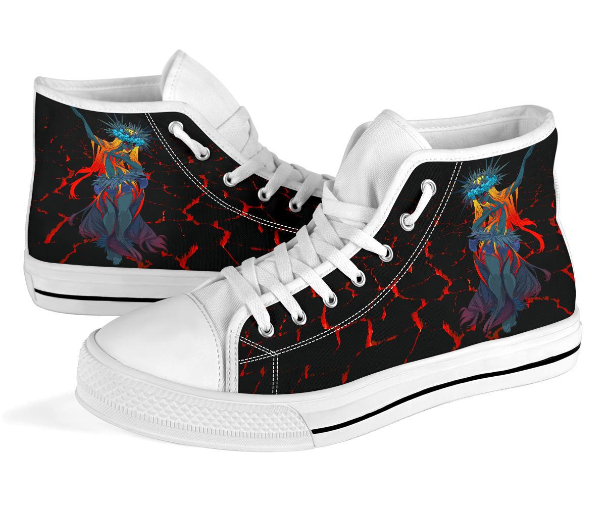 Hawaii Pele Mauna Kea High Top Shoe V.2 - Lava Style - Polynesian Pride