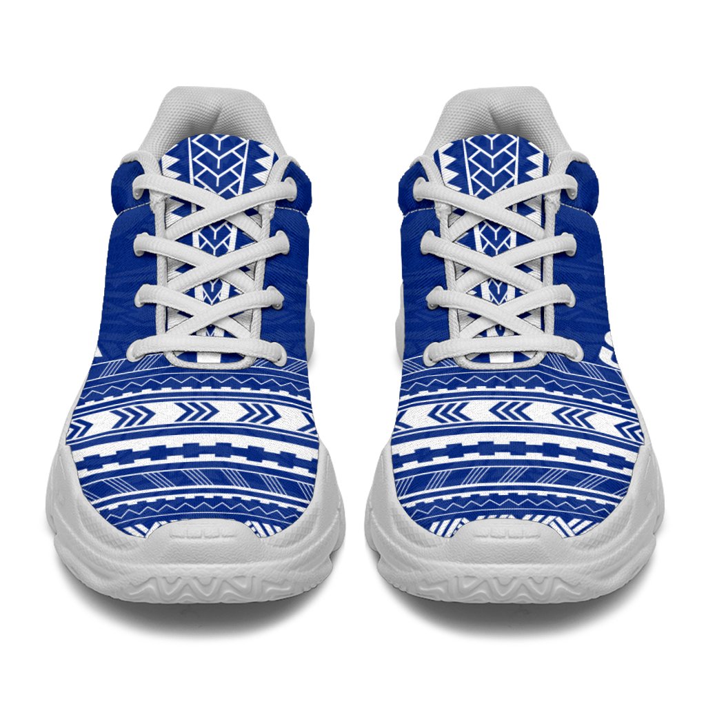 Cook Islands Chunky Sneakers - Polynesian Chief Flag Version - Polynesian Pride