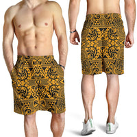 Polynesian Kakau Turtle Old Men's Short - Polynesian Pride