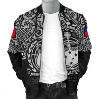 Samoa Polynesian Pride Bomber Jacket (Men) - Pride of Samoa - Polynesian Pride