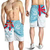 Fiji Polynesian Men's Short - Fiji Flag with Coat of Arms - Polynesian Pride