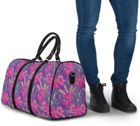 Tropical Hibiscus Purple Hawaii Travel Bag - Polynesian Pride