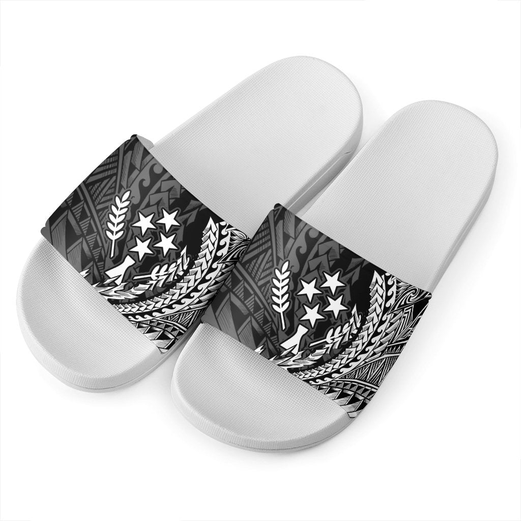 Kosrae State Slide Sandals - Wings Style - Polynesian Pride