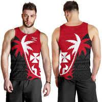 Wallis and Futuna Coconut Tree Men's Tank Top - Polynesian Pride