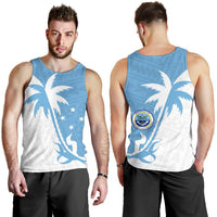 Federated States of Micronesia Coconut Tree Men's Tank Top K4 - Polynesian Pride