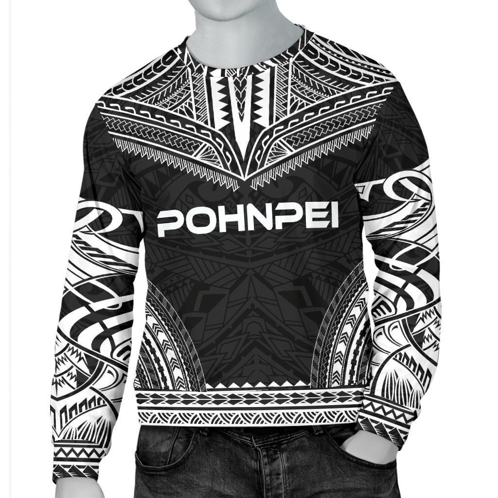 Pohnpei Sweater - Polynesian Chief Black Version - Polynesian Pride