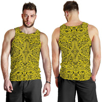 Polynesian Culture Yellow Hawaii Men's Tank Top - Polynesian Pride