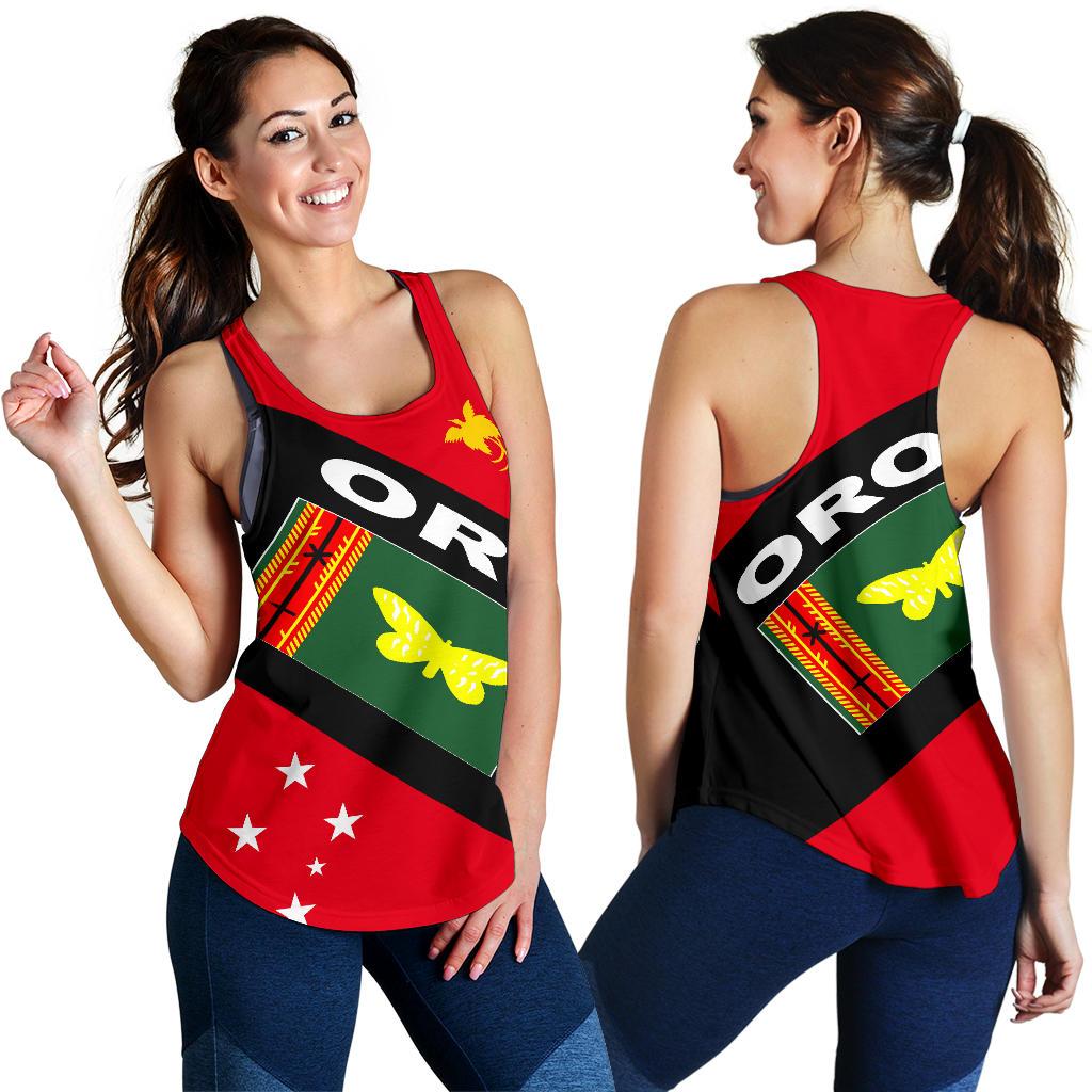 Papua New Guinea Women's Racerback Tank - Oro Province - Polynesian Pride