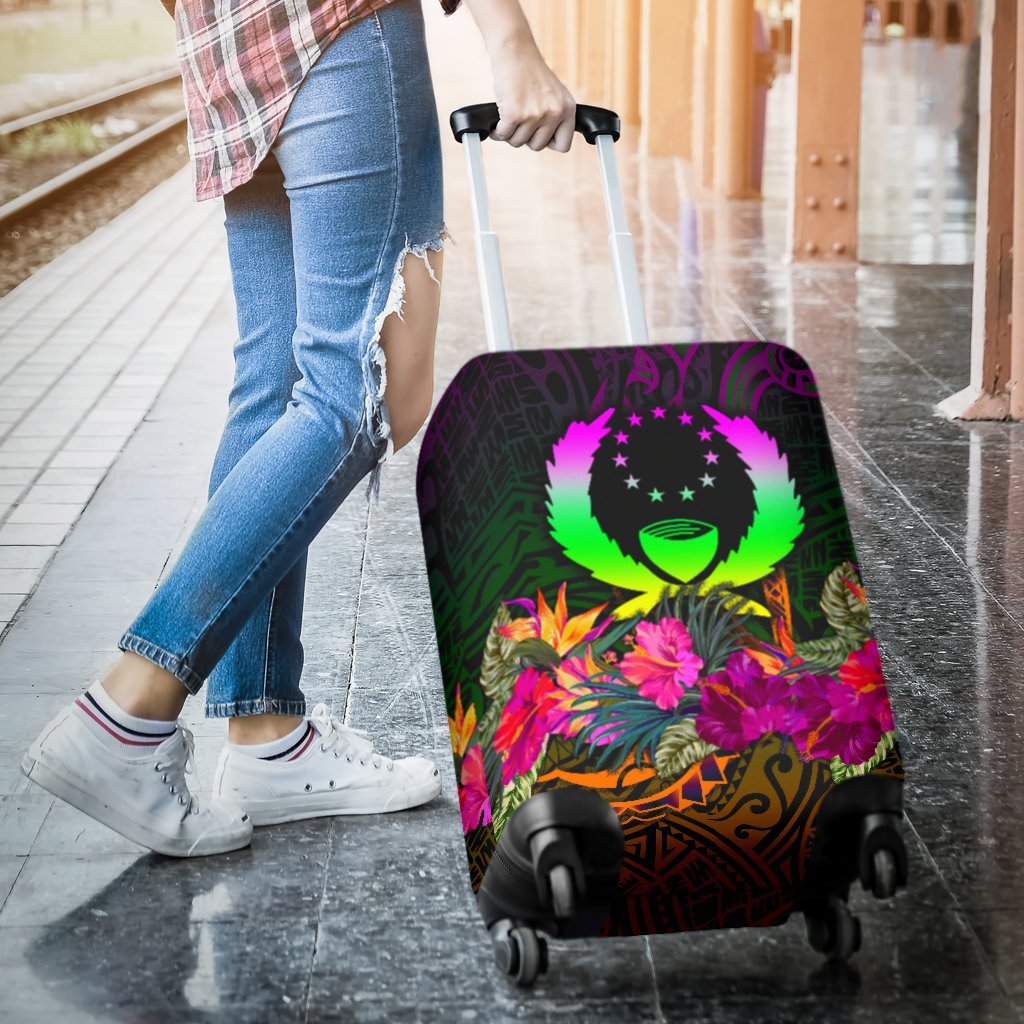 Pohnpei Luggage Covers - Summer Hibiscus - Polynesian Pride