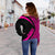 Kanaka Hawaii Map Pink Polynesian Off Shoulder Sweater - Circle Style - Polynesian Pride