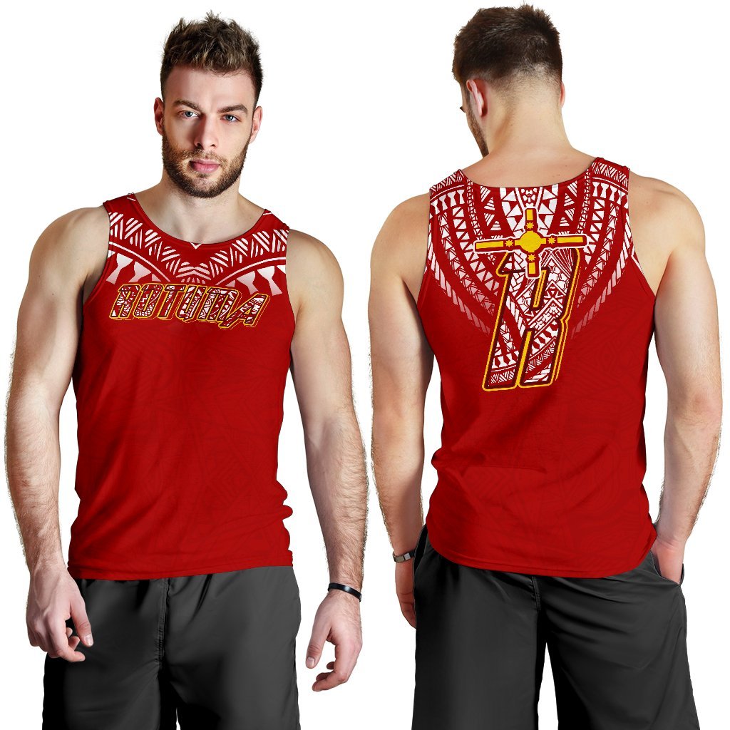Rotuma Men's Tank Top Melanesian Style - Polynesian Pride