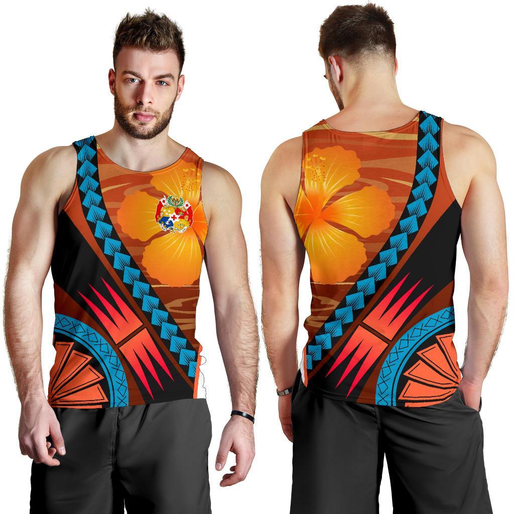 Tuvalu Polynesian Men Tank Top - Sport Style - Polynesian Pride