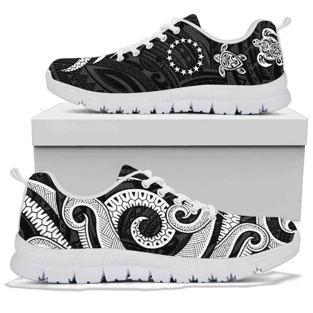 Cook Islands Sneakers - White Tentacle Turtle - Polynesian Pride