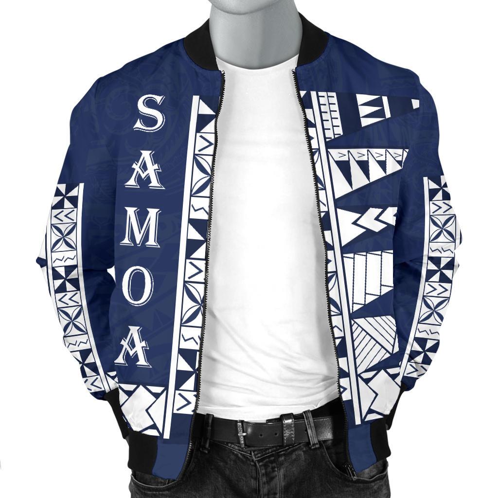 Samoa Polynesian Men's bomber Jacket - Polynesian Pride