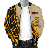 Samoa Men's Bomber Jacket - Polynesian Wild Style - Polynesian Pride
