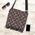 Hawaii Tropical Hibiscus, Strelitzia Palm Leaves Crossbody Boho Handbag - Polynesian Pride
