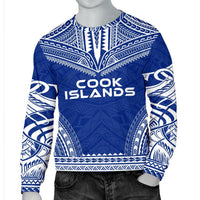 Cook Islands Sweater - Polynesian Chief Flag Version - Polynesian Pride