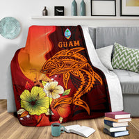 Guam Premium Blankets - Tribal Tuna Fish - Polynesian Pride