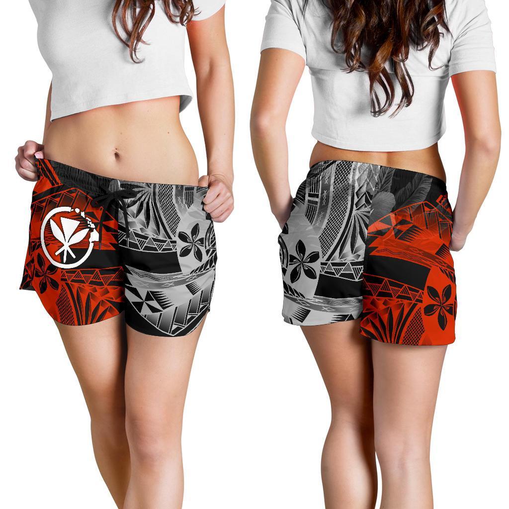 Polynesian Hawaii Kanaka Maoli Womens's Shorts - Vintage Polynesian Style - Polynesian Pride
