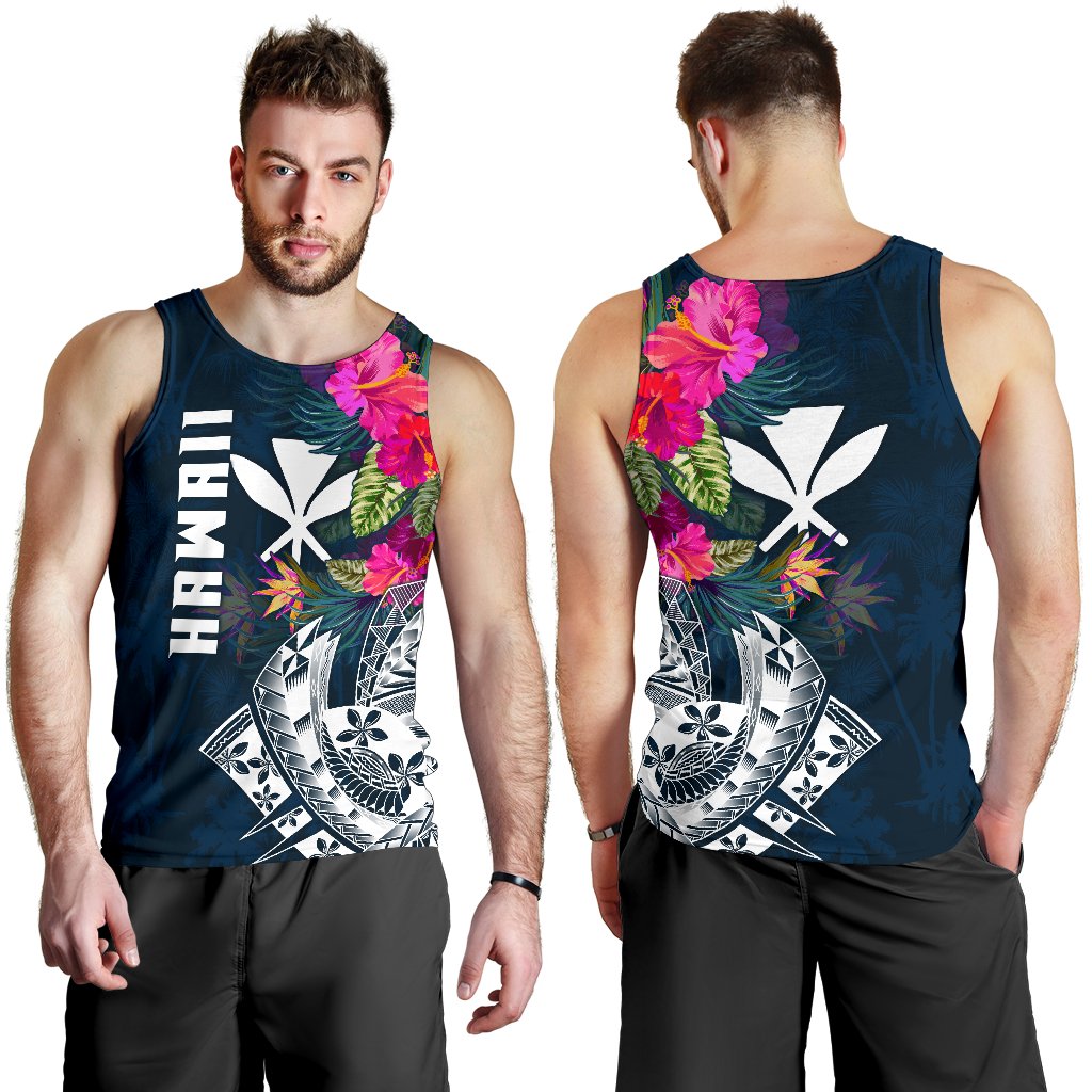 Polynesian Hawaii Men's Tank Top - Summer Vibes - Polynesian Pride