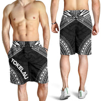 Tokelau Men's Shorts - Polynesian Chief Black Version - Polynesian Pride