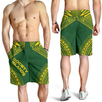 Society Islands Men's Shorts - Polynesian Chief Flag Version - Polynesian Pride