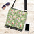 Hawaii Tropical Hibiscus, Plumeria Green Crossbody Boho Handbag - Polynesian Pride