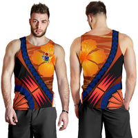Cook Islands Polynesian Men Tank Top - Sport Style - Polynesian Pride