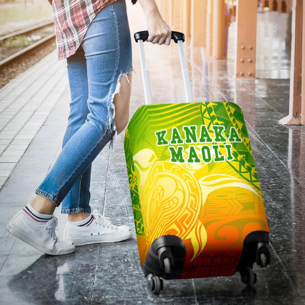 Kanaka Maoli Polynesian Luggage Cover - Turtle Style - Polynesian Pride