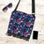 Hawaii Tropical Palm Tree And Flower Crossbody Boho Handbag - Polynesian Pride