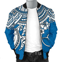 Yap Polynesian Bomber Jacket (Men) - Polynesian Turtle - Polynesian Pride
