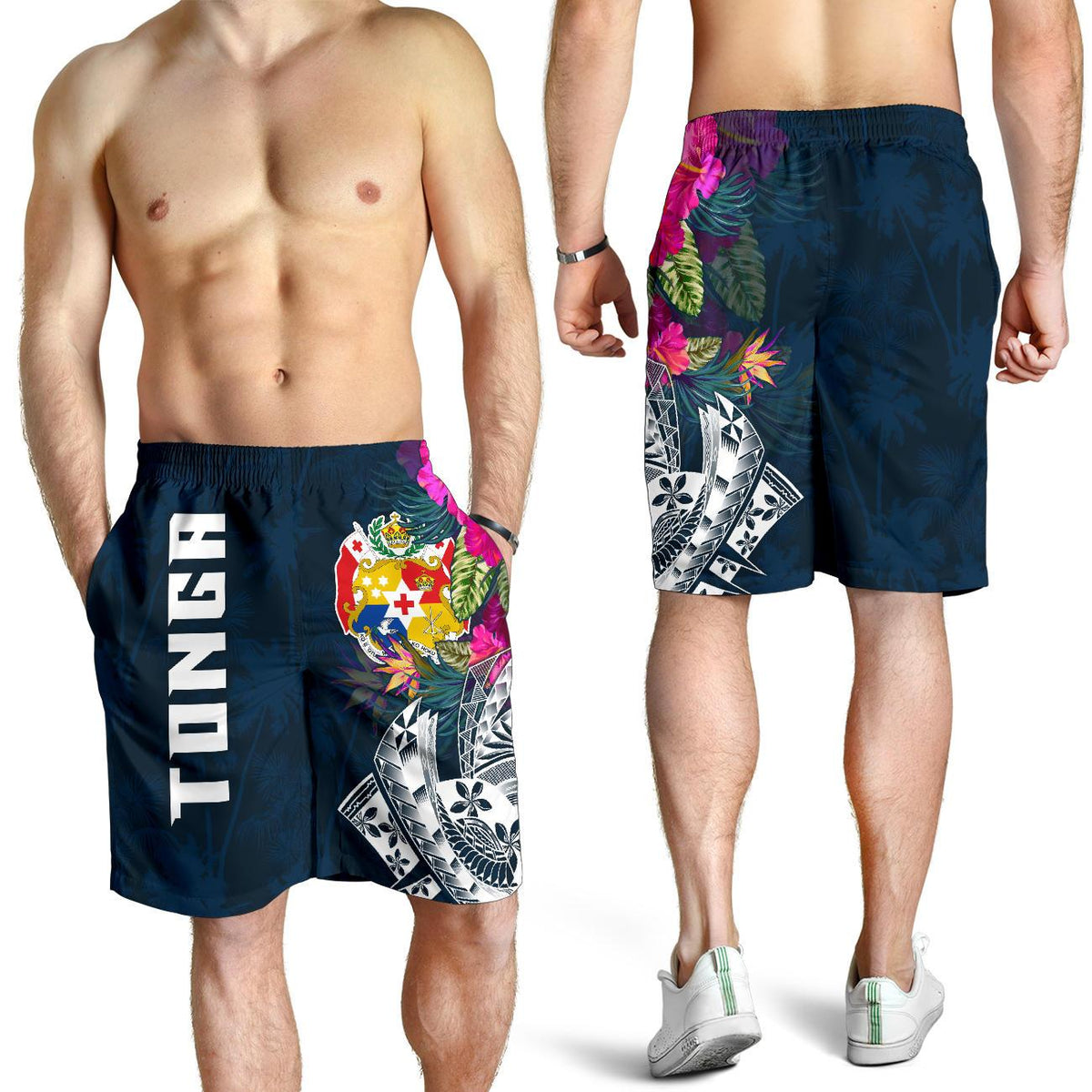 Tonga Men's Shorts - Tonga Summer Vibes - Polynesian Pride
