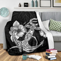 Polynesian Anchor Premium Blanket - Polynesian Pride
