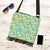 Hawaii Tropical Plumeria Blue Crossbody Boho Handbag - Polynesian Pride