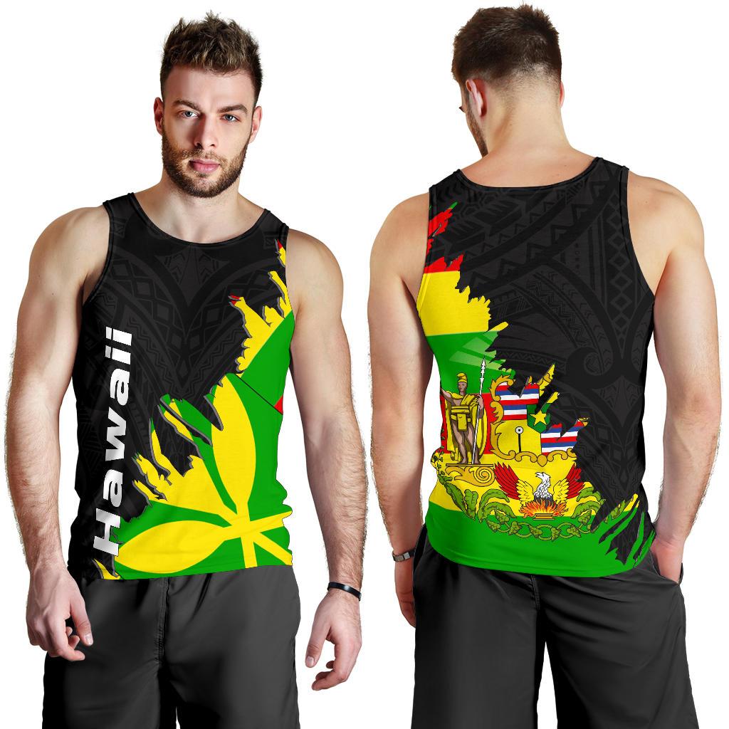 Hawaii Men's Tank Top - Wrap Style - Polynesian Pride