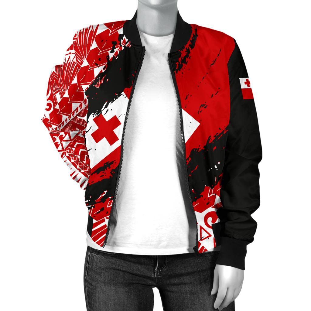 Tonga Bomber Jacket - Nora Style - Polynesian Pride