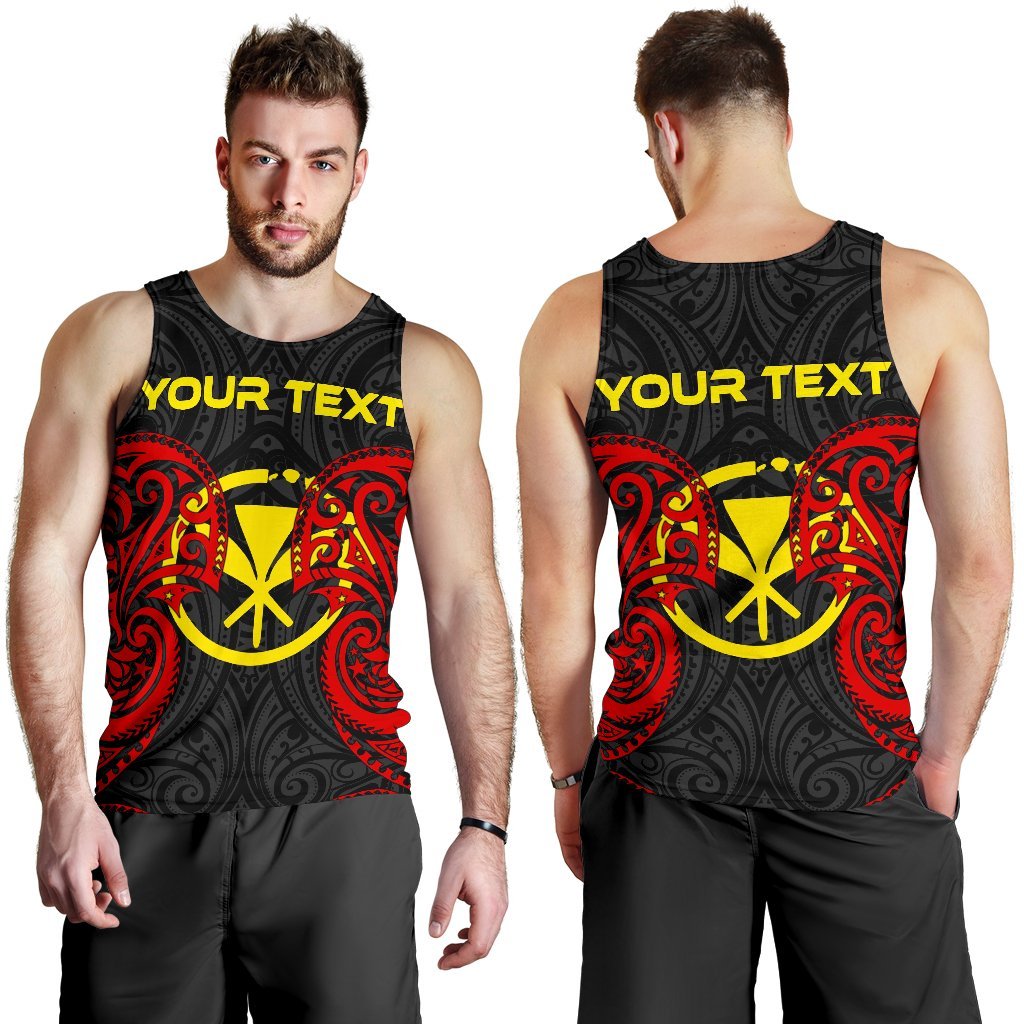 Polynesian Custom Personalised Hawaii Men's Tank Top - Hawaiian Spirit - Polynesian Pride
