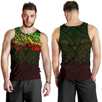 New Zealand Men'S Tank Top, Maori Polynesian Tattoo Reggage - Polynesian Pride