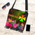 Wallis and Futuna Polynesian Personalised Crossbody Boho Handbag - Hibiscus and Banana Leaves One Style One Size Reggae - Polynesian Pride