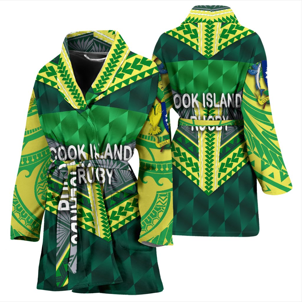 Cook Islands Ruby Women's Bath Robe Style - Polynesian Pride