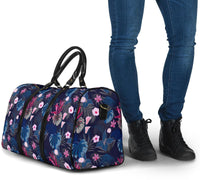 Tropical Palm Tree And Flower Hawaii Travel Bag - Polynesian Pride