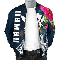Polynesian Hawaii Men's Bomber Jacket - Summer Vibes - Polynesian Pride
