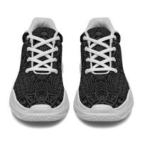 Polynesian Lauhala Mix Gray Chunky Sneakers - Polynesian Pride