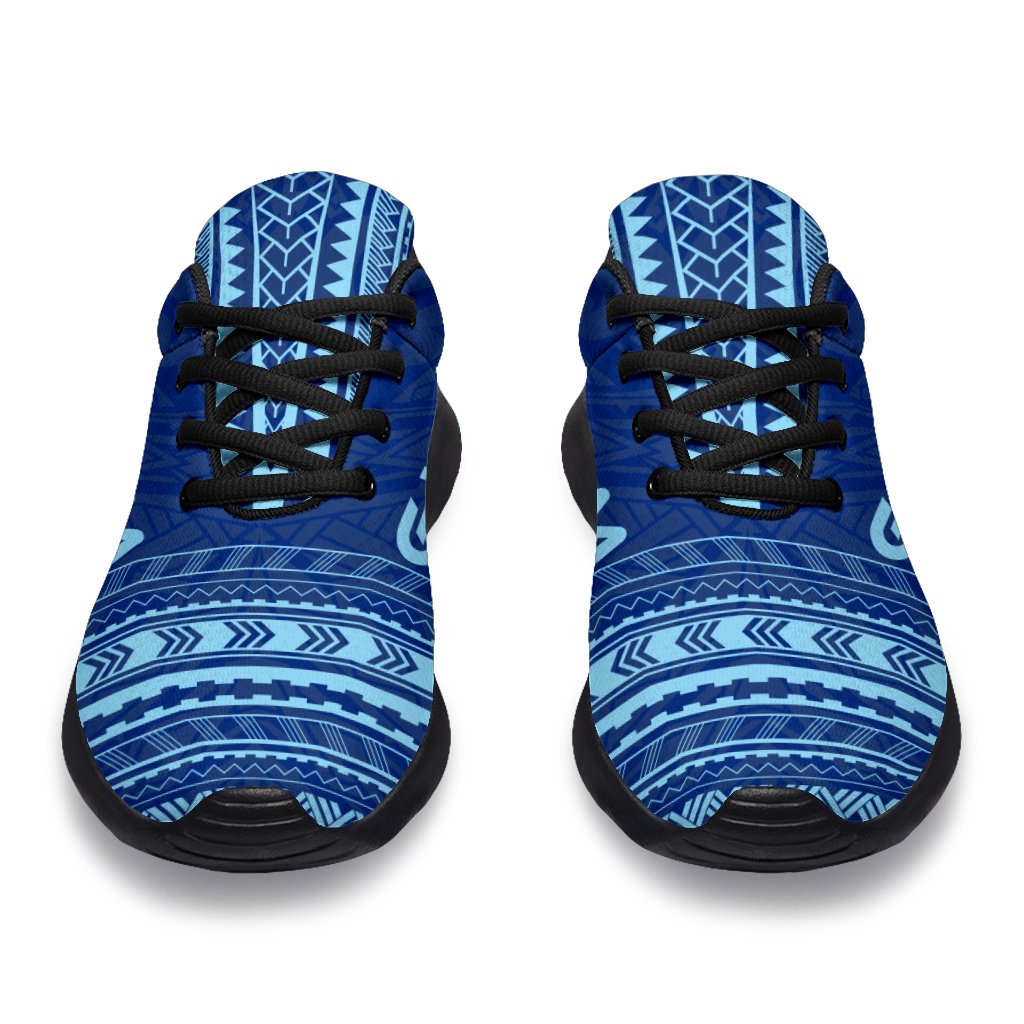 Guam Sporty Sneakers - Polynesian Chief Flag Version - Polynesian Pride