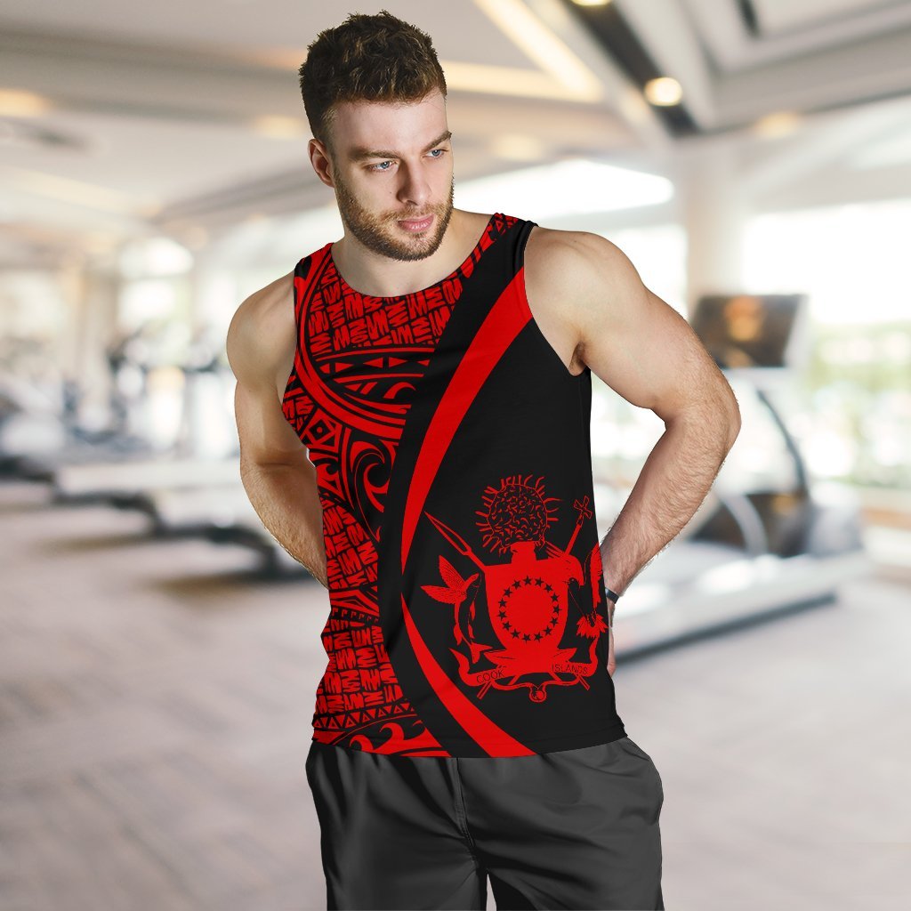 Cook Islands Polynesian Men'S Tank Top 05 - Polynesian Pride